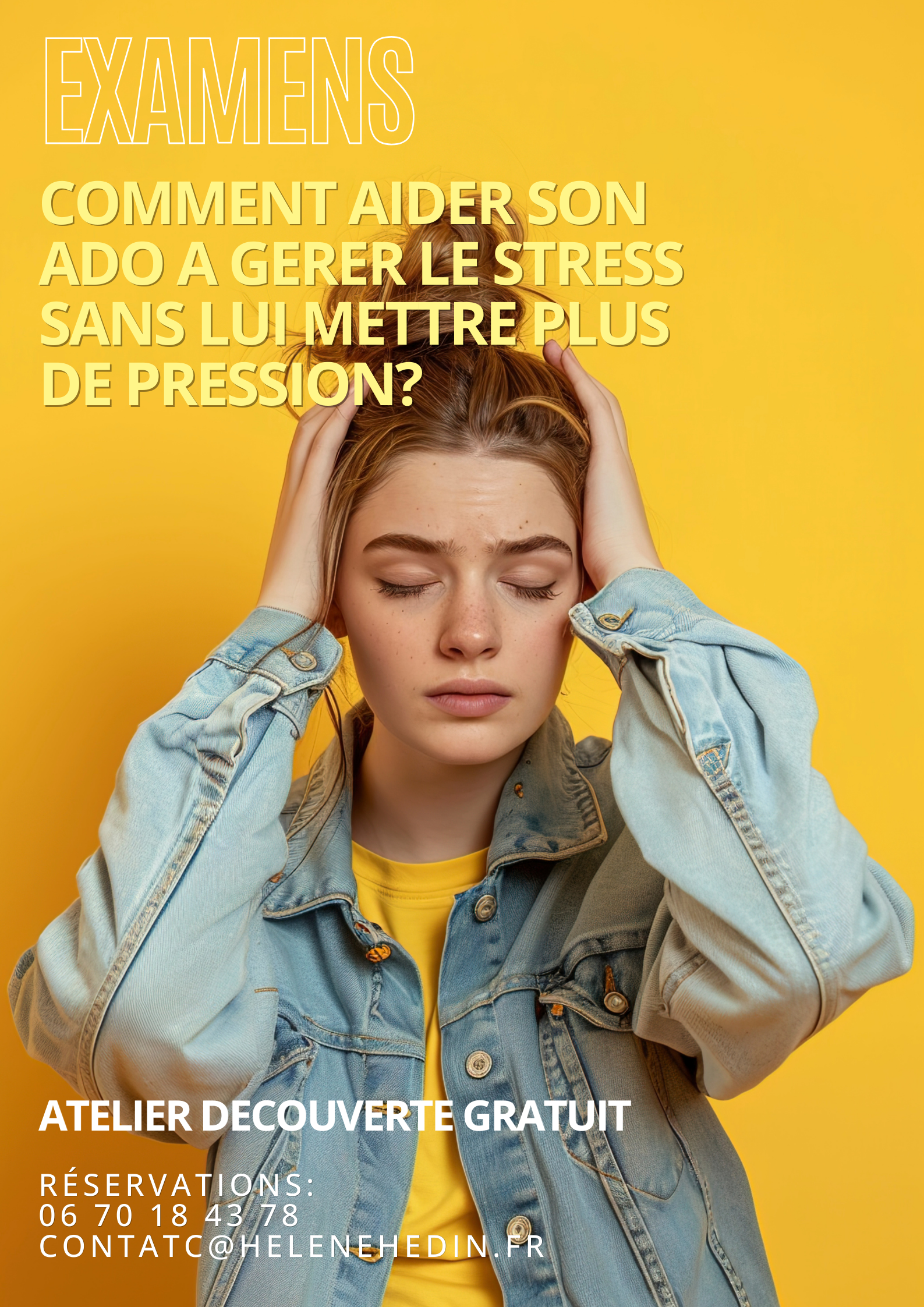 Affiche atelier parents d’ados